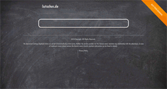 Desktop Screenshot of lutscher.de