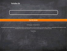 Tablet Screenshot of lutscher.de